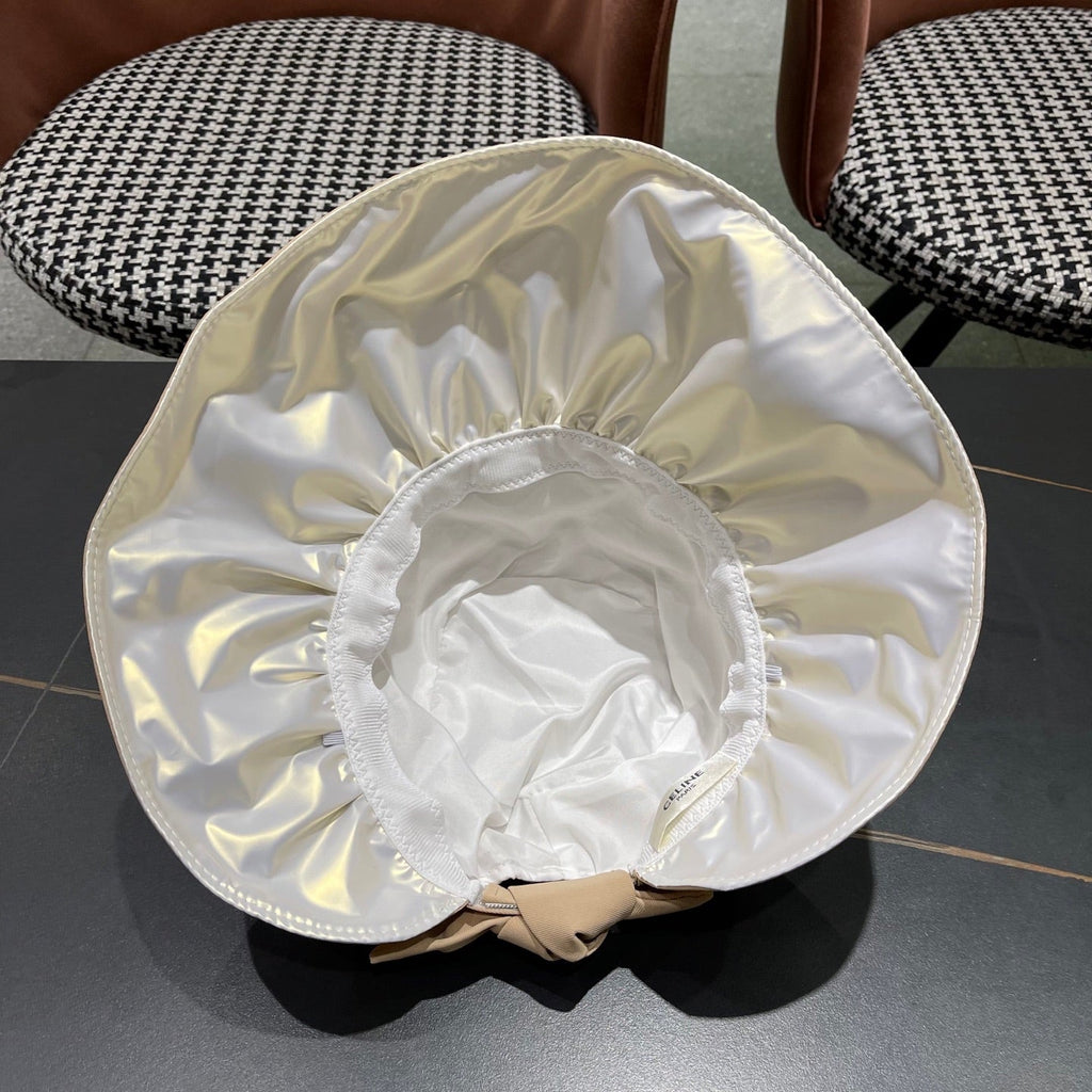 CELINE 25S BUCKET HAT 734982 IN BEIGE